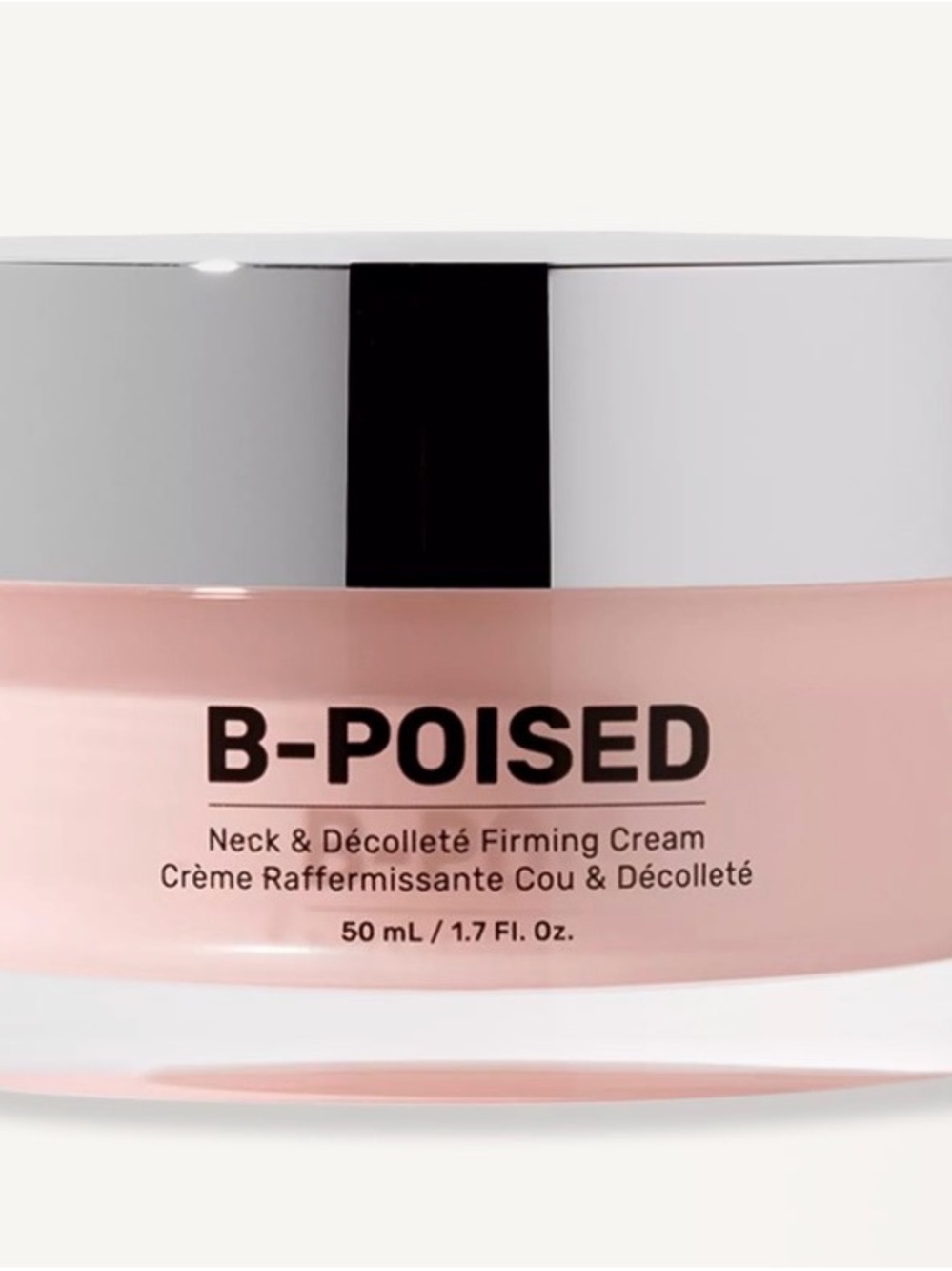 B-POISED Neck & Décolleté Firming Cream 1.7 fl oz MSRP 54.00